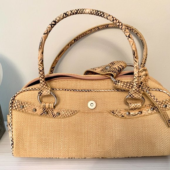 Hand bag Reptile pattern - Picture 5 of 5